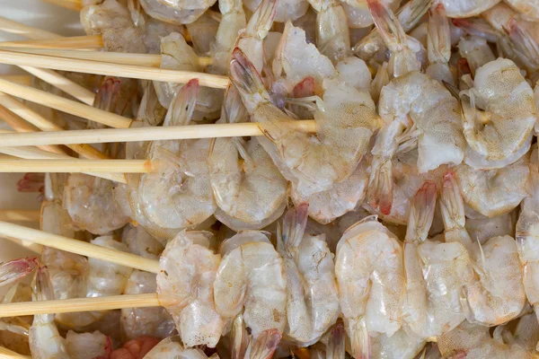 stock image Shrimp Skewers