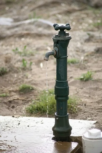 stock image Hand operated water pump