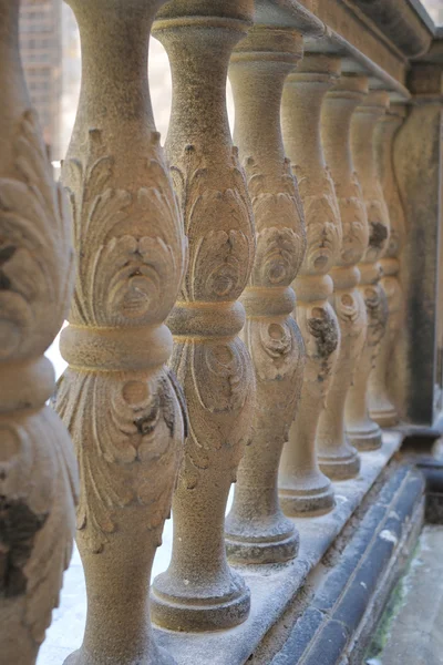 Row of pillars — Stock Photo, Image