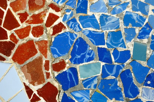瓷砖装饰巴塞罗那 — 图库照片