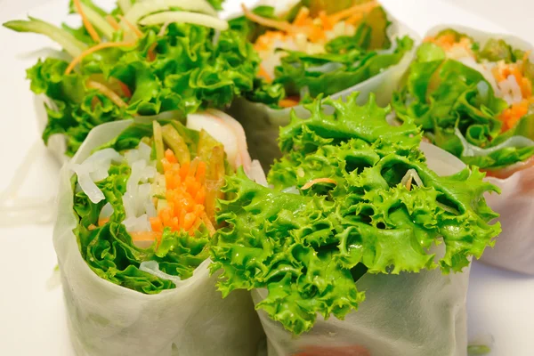 Stock image Fresh salad rolls