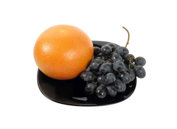Frutas en el plato — Foto de Stock