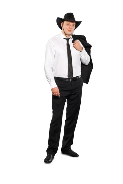 Partying businessman — Stock Photo, Image