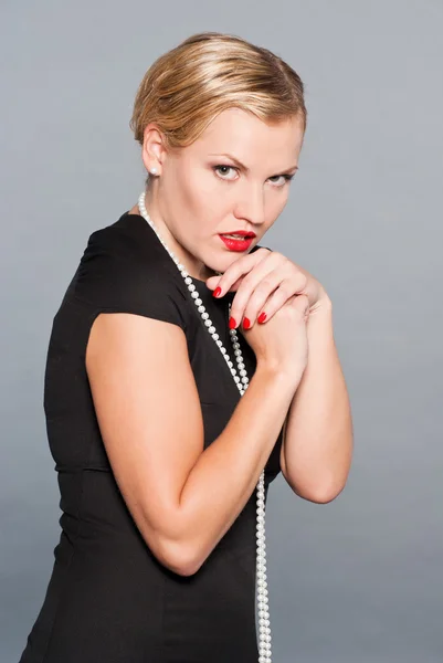 Portrait of glamour woman — Stock Photo, Image
