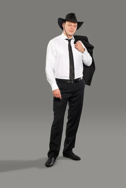 Partying businessman — Stock Photo, Image