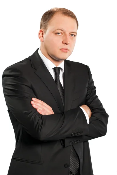 Portrait of a businessman with arms crossed — Stock Photo, Image