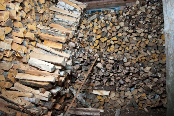 Woodched inuti — Stockfoto