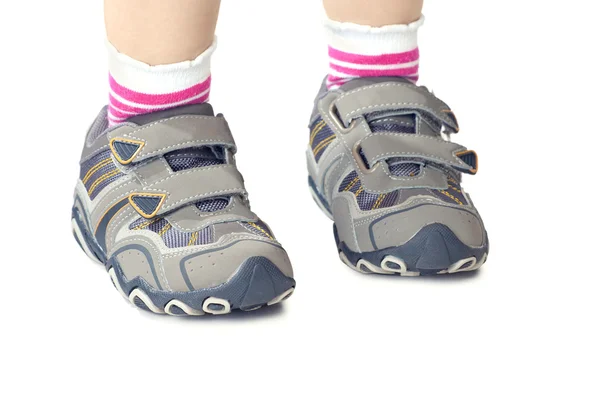 Çocuk spor ayakkabıları — Stok fotoğraf