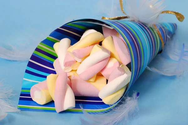 Маршмэллоу конфеты — стоковое фото