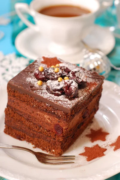 stock image Christmas gingerbread cake