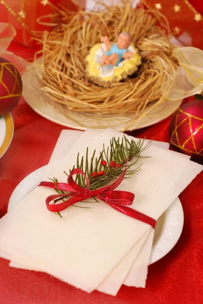 Christmas eve wafer — Stock Photo, Image
