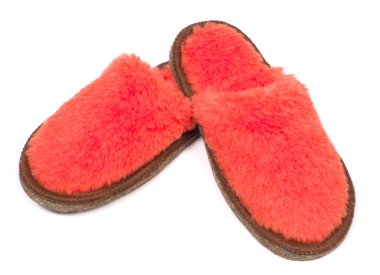 Fur house slipper