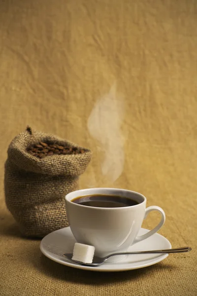 Tasse de café chaud — Photo
