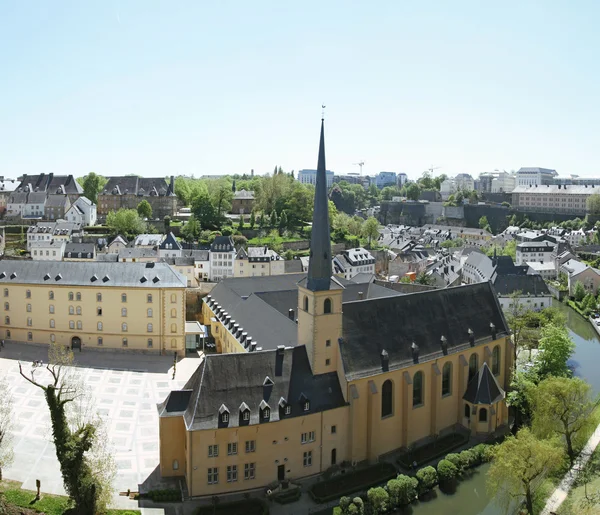 View Old Monastery City Luxembourg — Stock Photo, Image