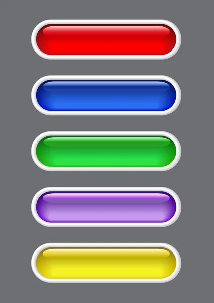 Buttons — Stock Vector