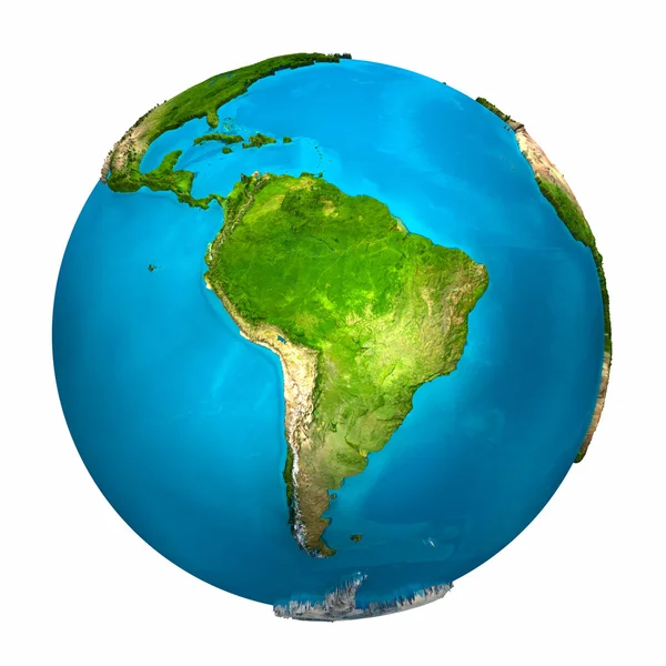 Planetjorden - Sydamerika — Stockfoto