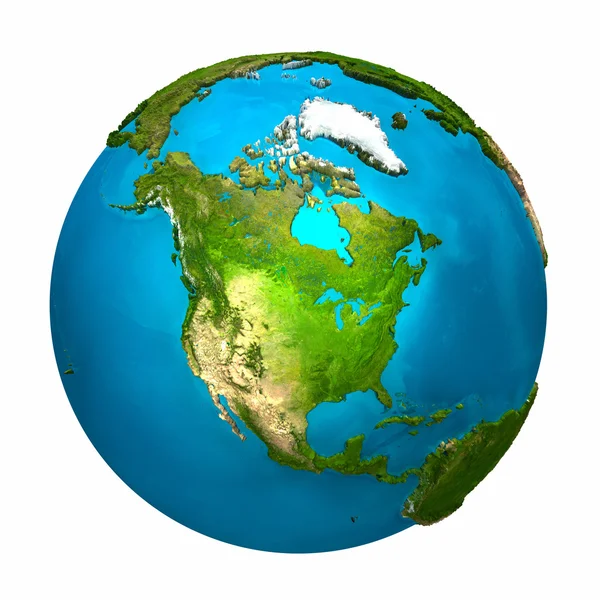 Planet earth - Kuzey Amerika — Stok fotoğraf