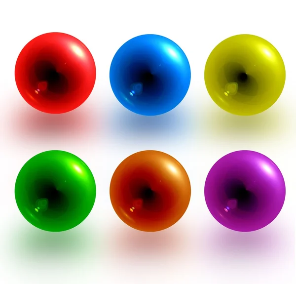Sphères colorées — Photo