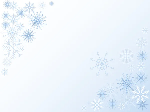 Sneeuw venster — Stockvector