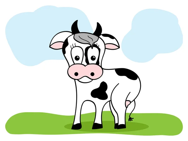 Vector cow — Stock Vector