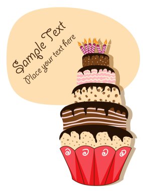 Birthday cake clipart