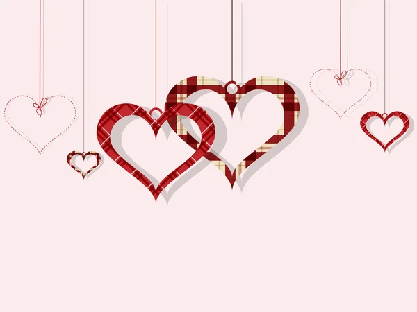 Вектор Святого Валентина День Вітальна Листівка — стоковий вектор