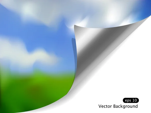 Vector landscape — Stock Vector