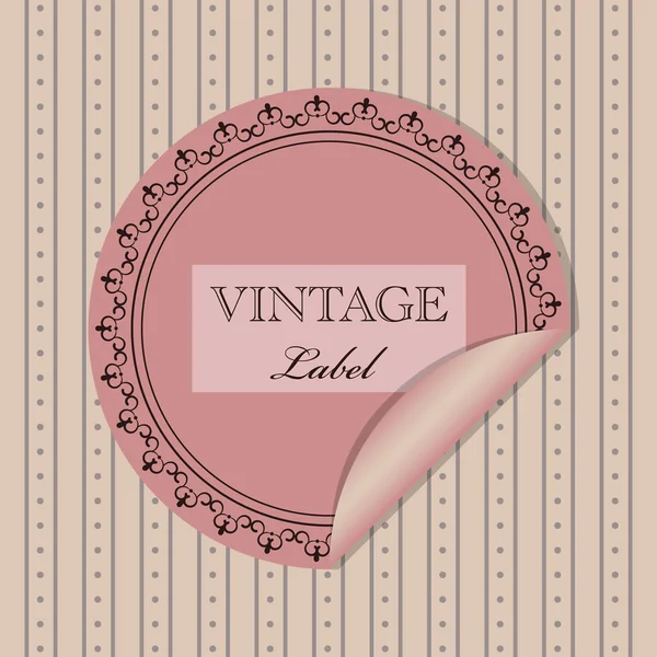 Invitación Vintage — Archivo Imágenes Vectoriales