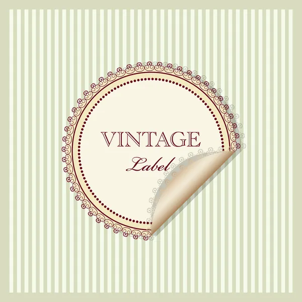 Invitación Vintage — Archivo Imágenes Vectoriales
