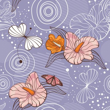 Kusursuz çiçek arkaplanı