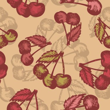 Seamless retro background clipart