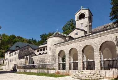Monastery. Cetinje clipart