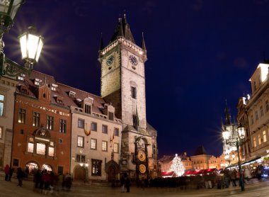 Old Town Square in Prague. clipart