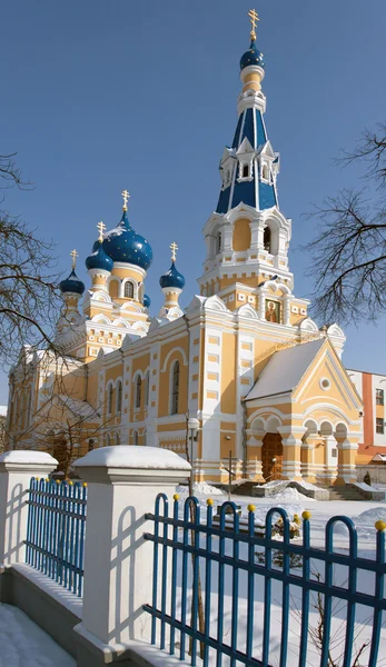 Свято-Николаевский храм в Бресте — стоковое фото