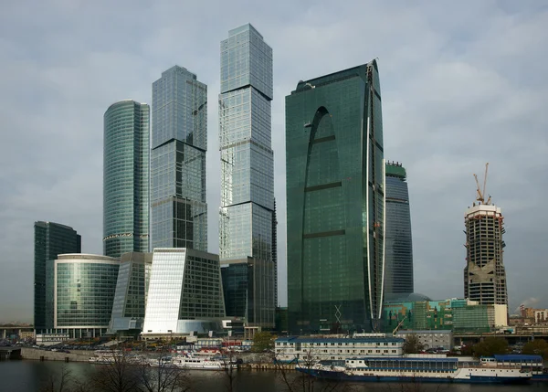 Business centre Moscow-city — Stock Photo, Image