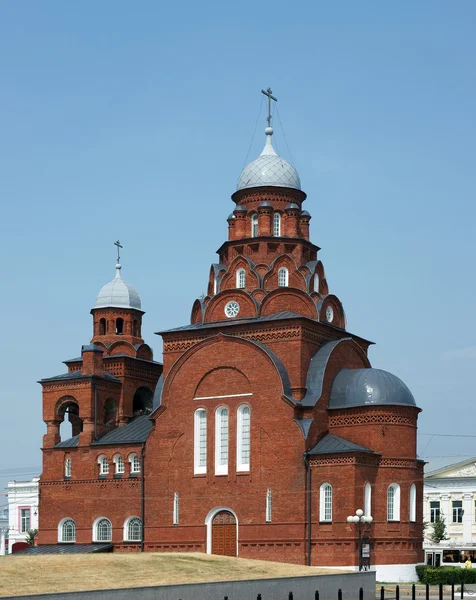 城市弗拉基米尔，troitsy zhivonachalnoj 教堂-它是展出 — 图库照片