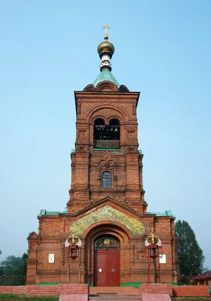 Igreja de Uspensky, região de Vladimir - fotografa-se na Rússia . — Fotografia de Stock