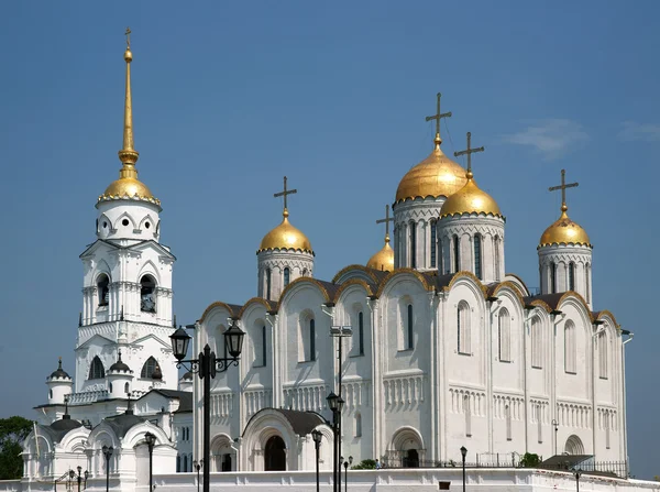 Uspensky Kathedrale Wladimir Ist Russland Fotografiert Stockbild