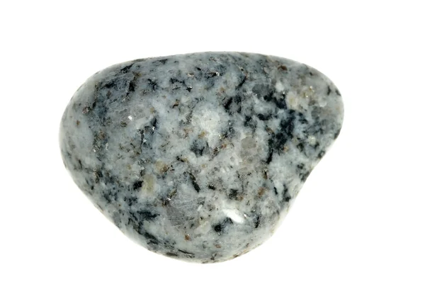Minerale il Granito su sfondo bianco — Foto Stock