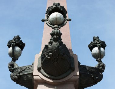 sokak fener, st. petersburg, Rusya'nın fotoğrafı