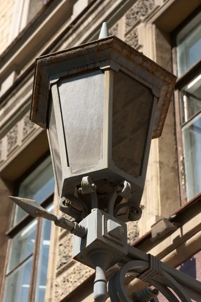 Lanterna Rua Fotografa Rússia Petersburgo — Fotografia de Stock