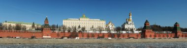 Panorama of the Kremlin wall-rossija clipart