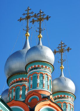 Kilise-Rusya fotoğraflandı kubbe.