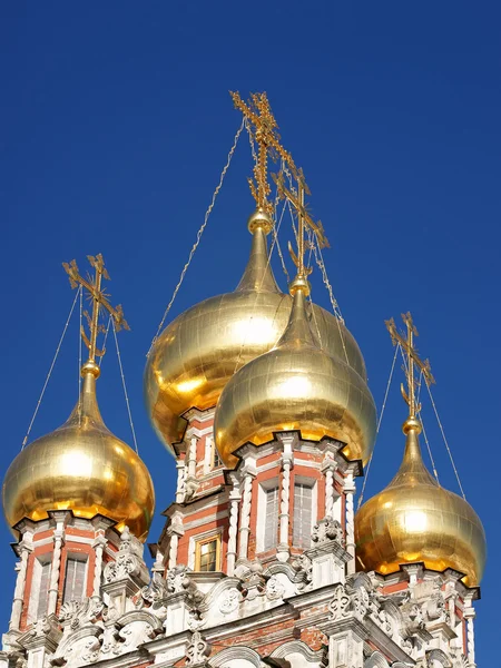 Kirche-ist fotografiert Kuppel in Russland. — Stockfoto