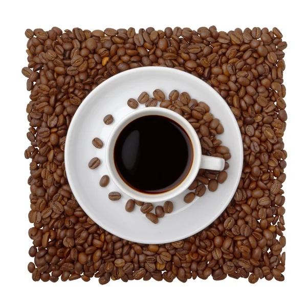 커피 잔 과 콩 로열티 프리 스톡 사진