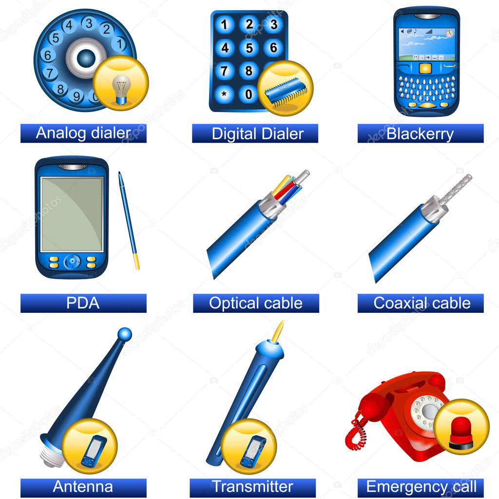 Phone icons 5