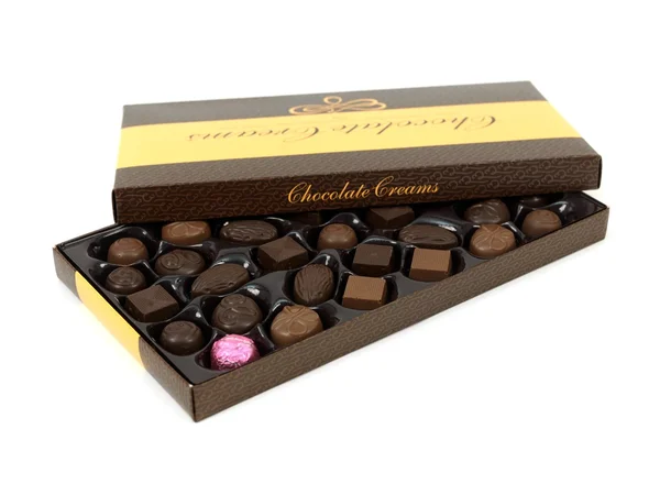 チョコレート ギフト ボックス — ストック写真