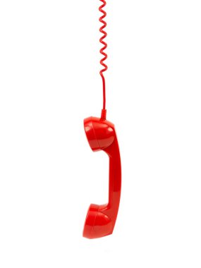 Red Phone Handset clipart