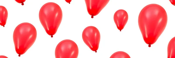 Røde balloner - Stock-foto