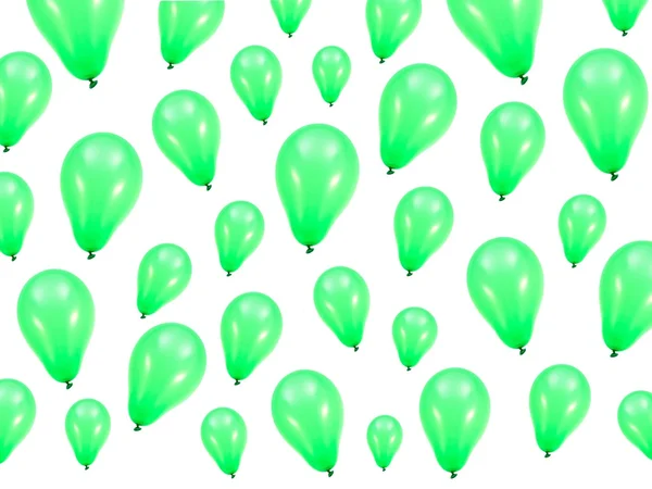 Grüner Ballon — Stockfoto